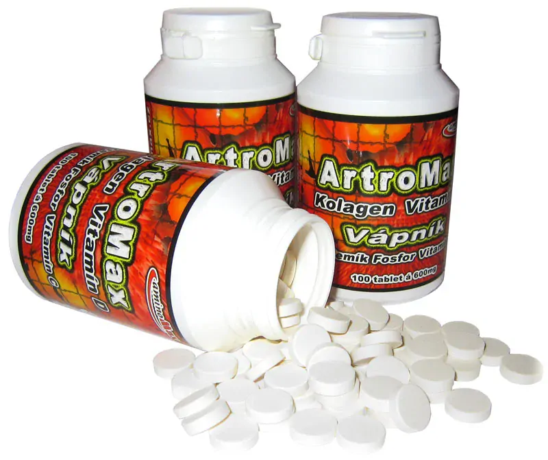 ArtroMax - hydrolyzovaný kolagen + vápník, křemík, vitamíny